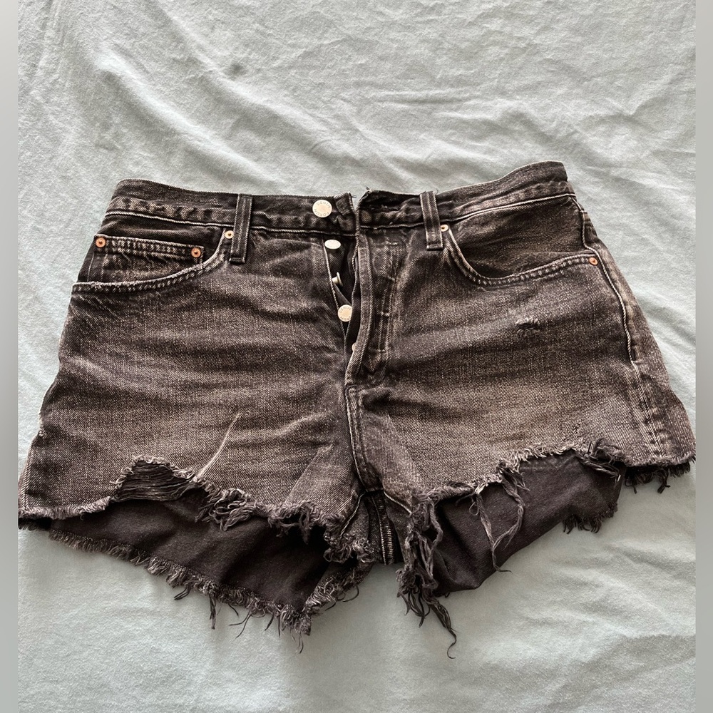 Aritzia Denim Forum Ex-Boyfriend Jean Shorts